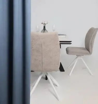 Стул Мамадома Smart-R 360 (g05 Grey Beige шенилл Lux - d07 Pearl Grey Lux/белый) – фото товара