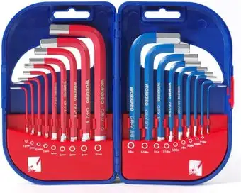 Набор ключей Workpro WP222037 (18 предметов) – изображение в каталоге