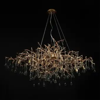 Подвесная люстра LOFT IT Bijout 10067/1250 GB – изображение в каталоге