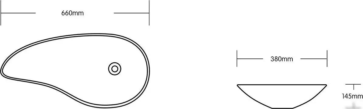 Умывальник Cerutti Spa CR7265B - фото товара