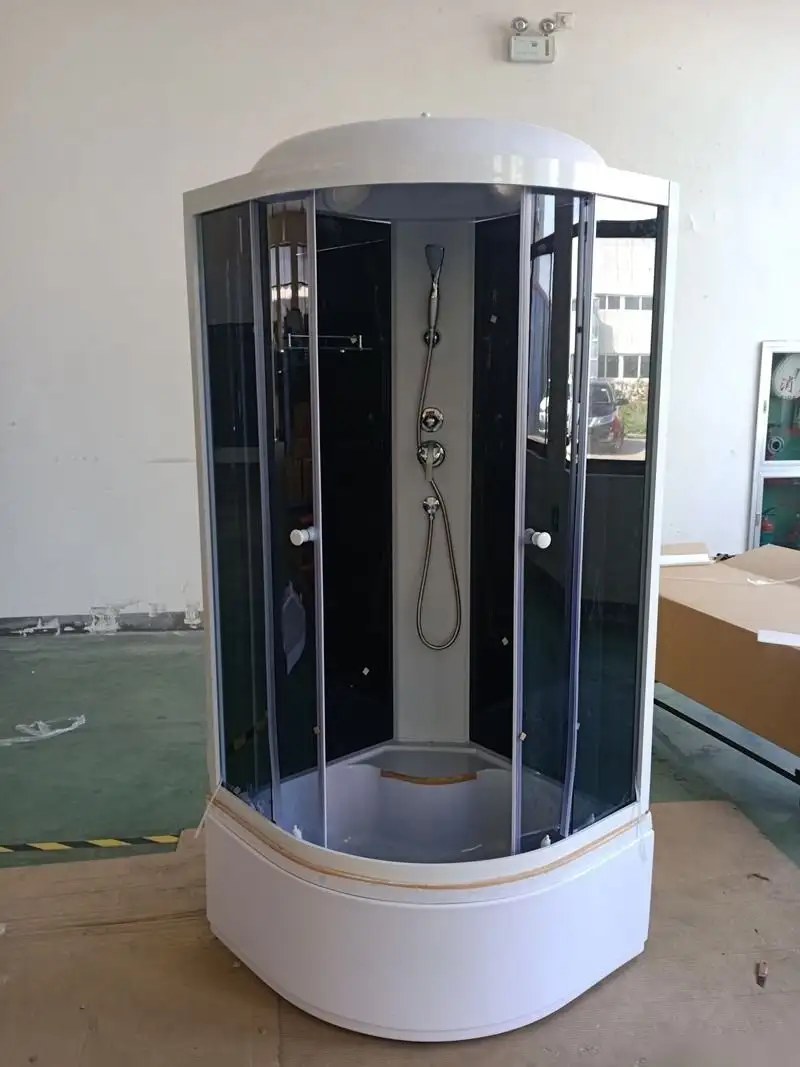 Душевая кабина Oda 8500BT (черный/тонированное стекло) - фото товара