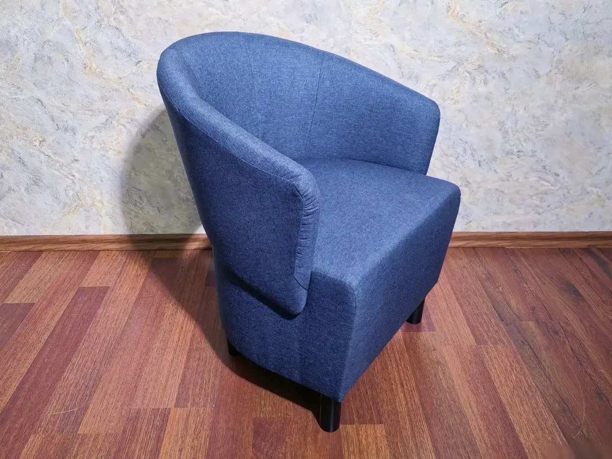 Интерьерное кресло Mio Tesoro Мажор-2 (Lux 20 синий)