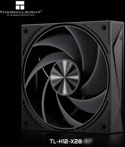 Вентилятор для корпуса Thermalright TL-H12-X28-R7 (черный) – фото товара