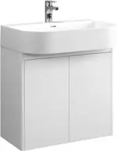 Belux Тумба под умывальник Атланта НП 65 (1, белый глянцевый) – изображение в каталоге