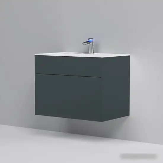 AM.PM Тумба под умывальник Inspire 2.0 80 M50AFHX0803GM (графит) – фото товара