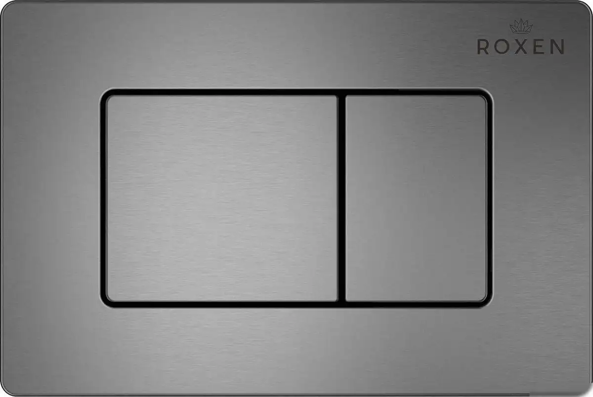 Унитаз подвесной Roxen Vine Tornado в комплекте с инсталляцией StounFix Dual Fresh 6 в 1 979021 (кнопка: оружейная сталь/металл) - фото товара