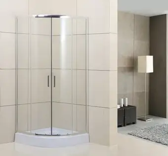 Душевой уголок BelBagno UNO-195-R-2-85-C-Cr (прозрачное стекло)