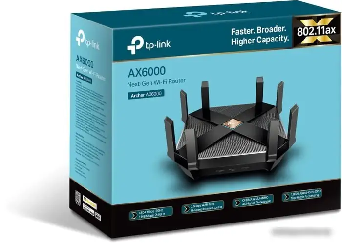 Беспроводной маршрутизатор TP-Link Archer AX6000 – фото товара
