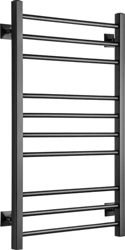 Полотенцесушитель Ростела Свирель V квадрат 500x1000/10 1/2" (Ral 9005, нижнее подключение) - изображение в каталоге