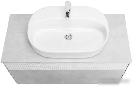 Акватон Тумба под умывальник Марбл Слэйт 100 1A276301MH4C0 – фото товара