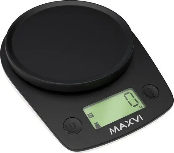 Кухонные весы Maxvi KS102P (черный) - фото товара