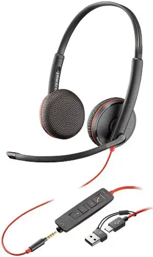 Офисная гарнитура Poly Blackwire 3225 8X229A6 – изображение в каталоге