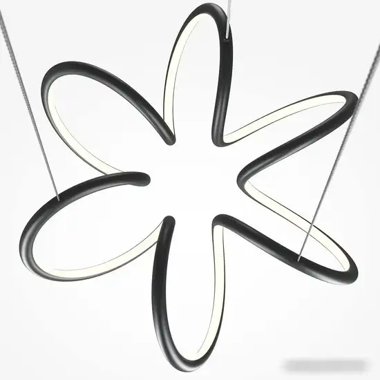 Подвесная люстра Maytoni Curve MOD241PL-L60BK – фото товара