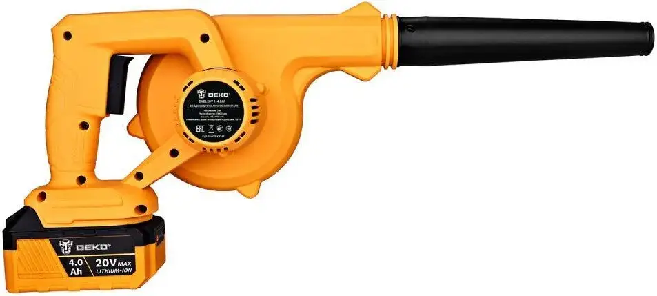 Ручная воздуходувка Deko DKBL20V 081-2045 (с 1-им АКБ) – фото товара