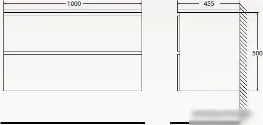 BelBagno Тумба под умывальник Albano-1000-2C-SO-RVB (белый дуб vintage) – фото товара