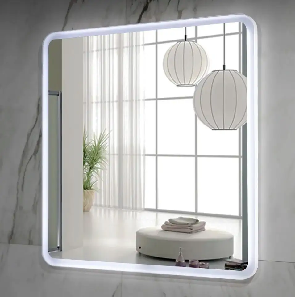 Пекам Зеркало Marta 80x80 marta-80x80B (с подсветкой,с бесконтактным сенсором) – фото товара