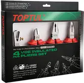 Набор пассатижей Toptul GAAE0406 (4 предмета) – изображение в каталоге