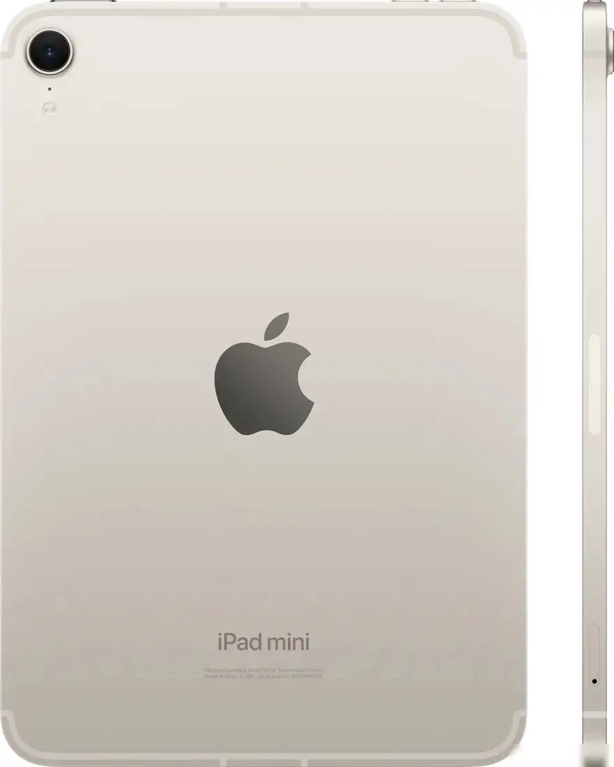 Планшет Apple iPad mini 2024 128GB (звездный свет) – фото товара