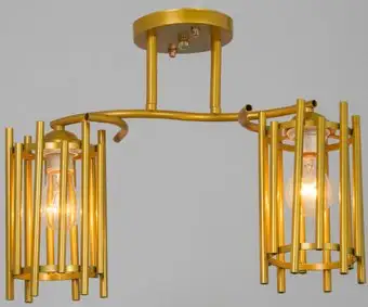 Припотолочная люстра BayerLux Элизабет 10666508 (золото) – изображение в каталоге