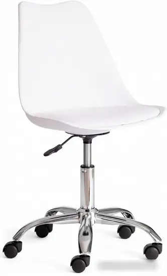 Офисное кресло TetChair Tulip mod.106-1 (белый/хром)