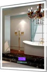 Пекам Зеркало Greta 80x90 greta-80x90M (с подсветкой и многофункциональной панелью) – изображение в каталоге