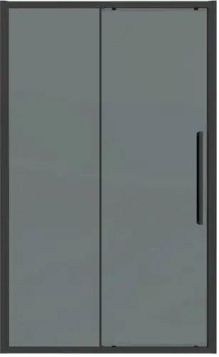 Душевая дверь Grossman Cosmo 130x195 100.K33.02.130.21.10 (черный матовый,стекло тонированное) - изображение в каталоге