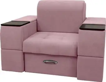 Кресло-кровать Сириус Лидер-13 ППУ 135x110 (Eva 14 велюр темно-розовый) – изображение в каталоге