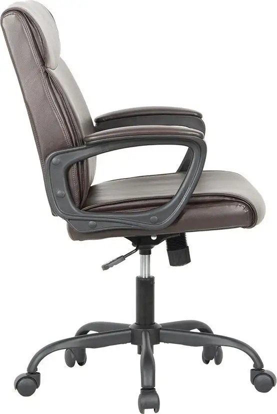 Офисное кресло CHAIRMAN CH303 (экокожа, коричневый) – фото товара