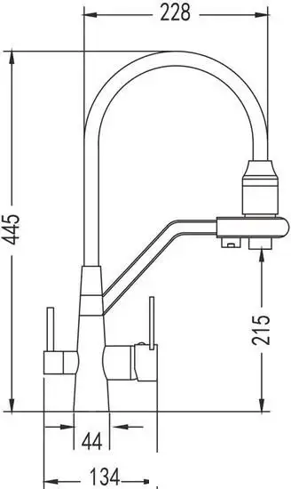 Смеситель Rose R558 - фото товара
