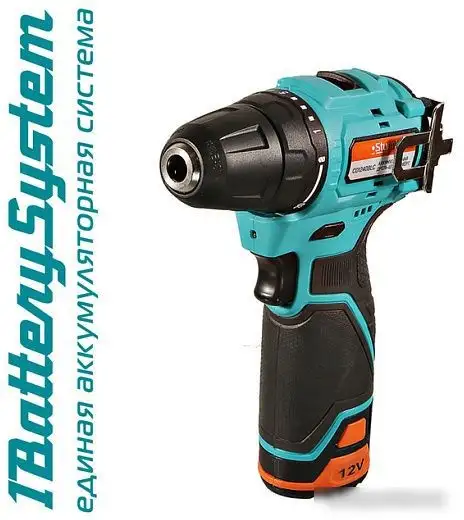 Дрель-шуруповерт Sturm CD1240BLC (с 2-мя АКБ, кейс) – фото товара