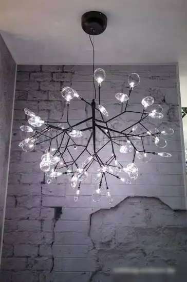 Подвесная люстра Crystal Lux Evita SP63 Black/Transparent – фото товара