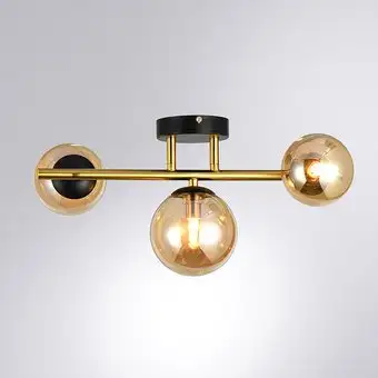 Люстра средней высоты Arte Lamp Gemini A2243PL-3PB – изображение в каталоге
