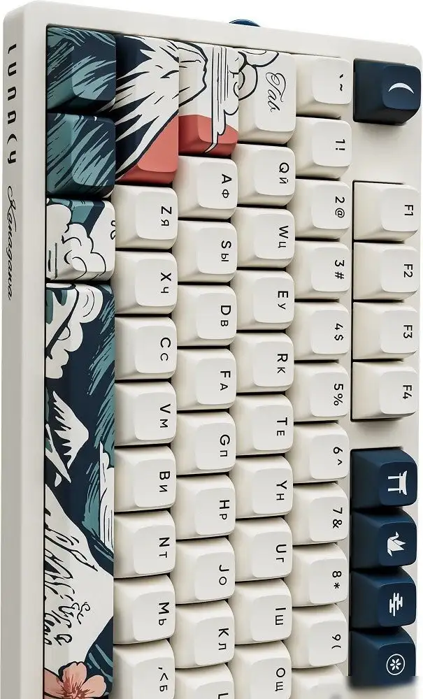Клавиатура Lunacy Kanagawa (бежевый, g3ms Diamond) – фото товара