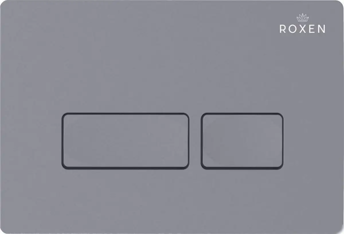Унитаз подвесной Roxen Vine Tornado в комплекте с инсталляцией StounFix Dual Fresh 6 в 1 979005 (кнопка: серый гранит) - фото товара