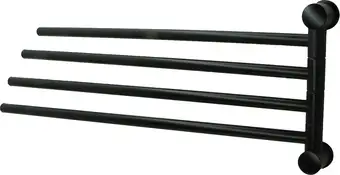 Держатель для полотенца Wasserkraft K-1034BLACK – изображение в каталоге