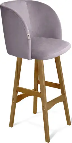 Стул Sheffilton SHT-ST33/S65 (сиреневая орхидея/светлый орех) – изображение в каталоге