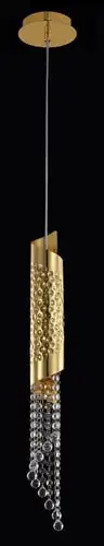 Подвесная люстра Crystal Lux Credo SP1 Gold – изображение в каталоге