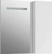 Belux Шкаф с зеркалом Токио В 80 Ш (1, белый глянцевый)