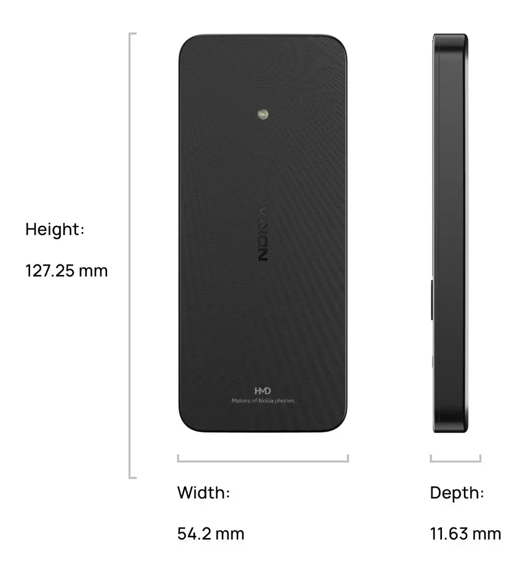 Кнопочный телефон Nokia 215 4G (2024) Dual SIM TA-1613 (черный) – фото товара