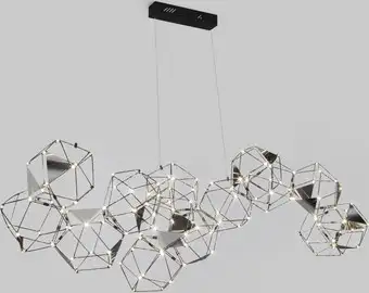 Подвесная люстра Евросвет 90368/14 черный жемчуг – изображение в каталоге