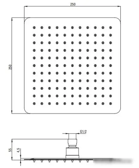 Душевая система Deante Titanium NAC_D1HT - фото товара