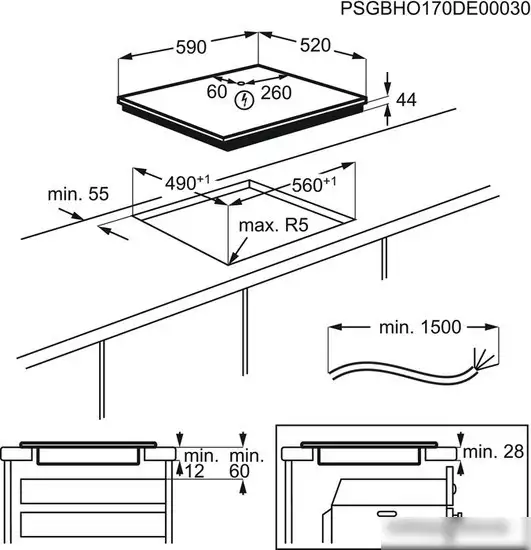 Варочная панель Electrolux EIS62443 - фото товара