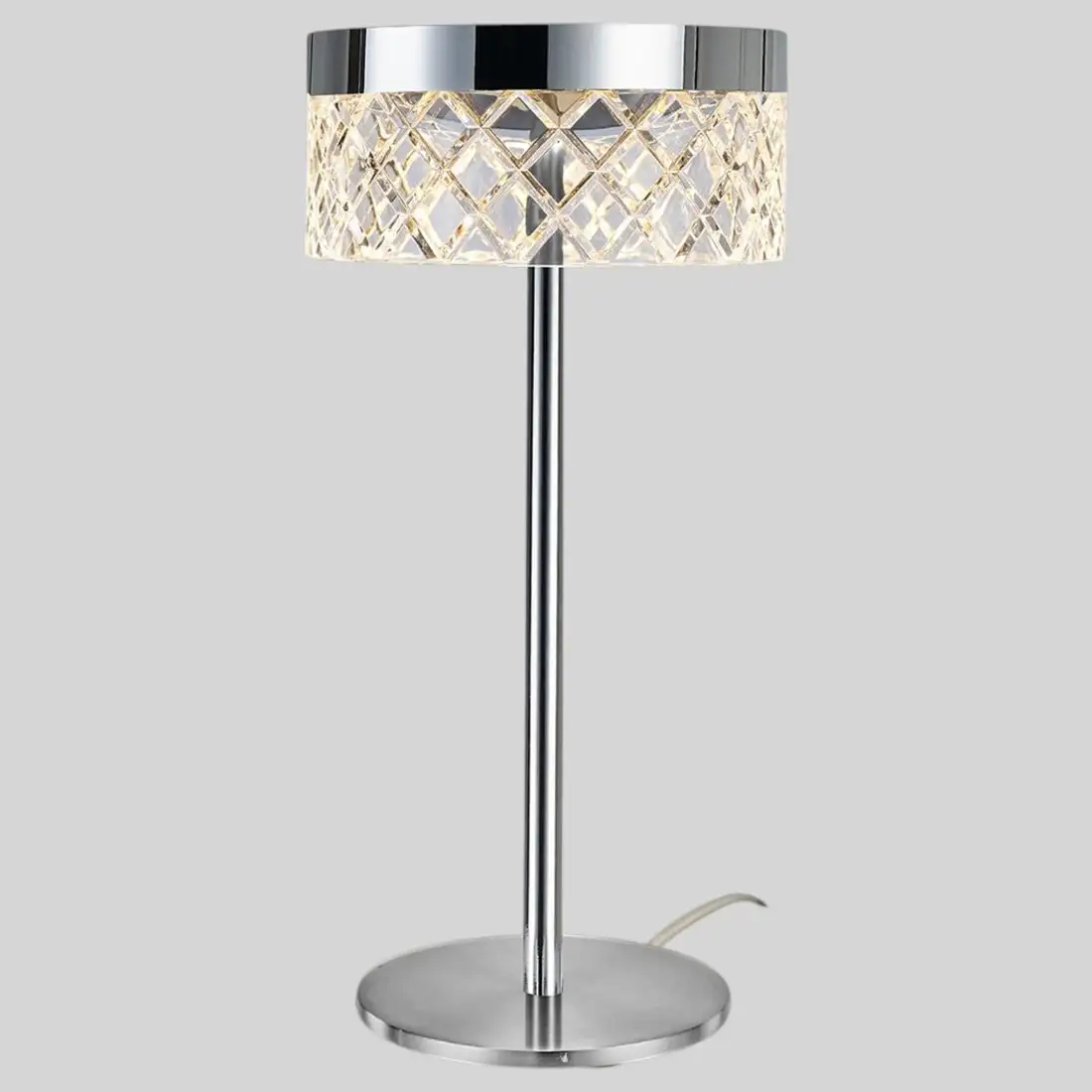 Настольная лампа DeLight Collection Diamond cut MT21020075-1A (chrome) – изображение в каталоге