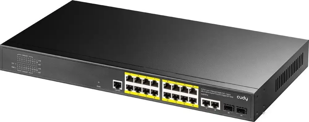 Управляемый коммутатор 2-го уровня Cudy GS2018PS2 1.0 – фото товара