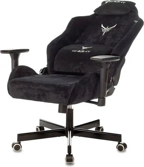 Кресло Бюрократ Viking knight N1 Fabric (черный) – фото товара