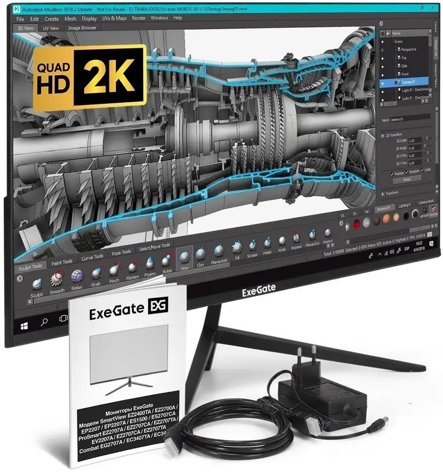 Монитор ExeGate SmartView ES2707CA EX297307RUS – фото товара