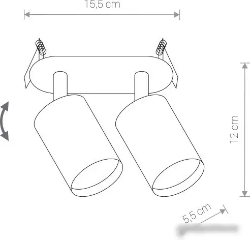 Люстра Nowodvorski Eye fit (белый) 9395 – фото товара