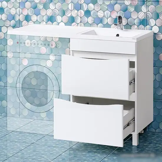 Мебель для ванных комнат Акваль Тумба под умывальник Верна 120 АВ.12.10.20.N – фото товара