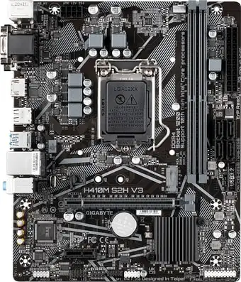 Материнская плата Gigabyte H410M S2H V3 (rev. 1.0) – изображение в каталоге