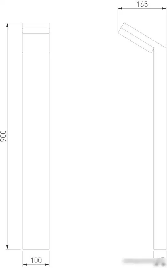 Садовый светильник Elektrostandard Sensor 1542 Techno Led (серый) – фото товара